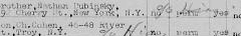 1923 passenger manifest crop